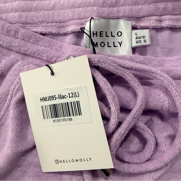 Hello Molly Lilac Hooded Top and Skirt Set - Picture 7 of 7